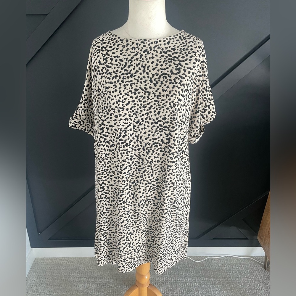 H&M Mini Animal Print Dress